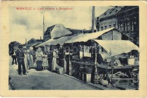 1908 Miskolc, Lacikonyha a Búza téren, piac (EK)