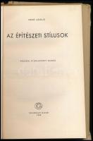 Gerő László: Ismerjük meg... Az építészeti stílusok-at. Bp., 1959, Gondolat. Második, átdolgozott ki...