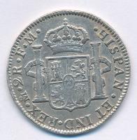 Mexikó 1799FM 2R Ag "IV. Károly" (6,57g) T:2
Mexico 1799FM 2 Reales "Charles IV&quot...