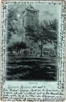 1899 (Vorläufer) Arad, Víztorony / water tower (kopott sarkak / worn corners)