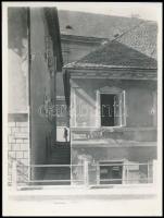 1932 Budapest, Tabán, Döbrentei utcai fotó, szép állapotban, 11×8,5 cm