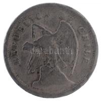 Chile 1924. 20c Ag T:2 
Chile 1924. 20 Centavos Ag C:XF
Krause KM#167.1