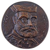 DN "Bocskay István" egyoldalas, jelzett Br plakett. Szign.: KL? (133mm)