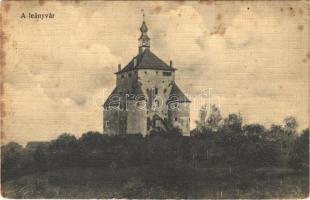 1917 Selmecbánya, Banská Stiavnica; A leányvár. Joerges kiadása / castle (fl)