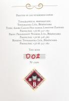 44 Jewish bookplates from Hungary. Magyar-zsidó exlibris. Összeáll.: Balázs Károly. Bp.-Békéscsaba, ...