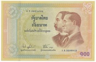 Thaiföld 2002. 100B emlékkiadás T:I Thailand 2002. 100 Baht commemorative issue C:UNC Krause 110.