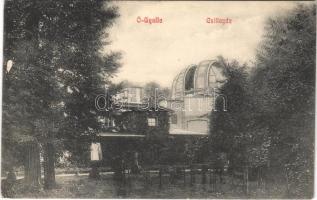 Ógyalla, Ó-Gyalla, Stara Dala, Hurbanovo; csillagda, csillagvizsgáló. L.H. Pannonia kiadása / observatory (raasztónyom / glue marks)