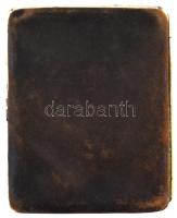 Késmárky és Illés jelzett bőr tárca 11x14 cm