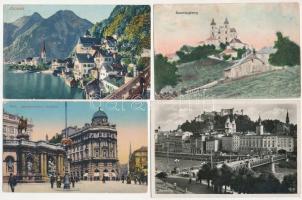 16 db RÉGI osztrák város képeslap / 16 pre-1945 Austrian town-view postcards