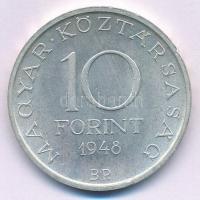 1948. 10Ft Ag "Széchenyi" T:2 
Adamo EM2