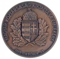 Bajnok Béla (1937-) / Szabó Géza (1939-) 1990. "Magyar Köztársaság kikiáltása emlékére 1989. ok...