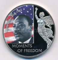 Libéria 2006. 10$ Szabadság pillanatai - Martin Luther King 1963 multicolor T:PP Liberia 2006. 10 Dollars Moments of Freedom - Martin Luther King 1963 multicolor C:PP