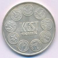 1974. 100Ft Ag "25 éves a KGST" T:BU  Adamo EM43