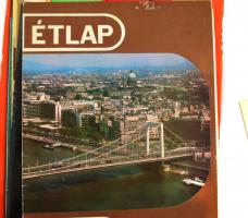 1965-1988 20 db vidéki és budapesti étlap és itallap
