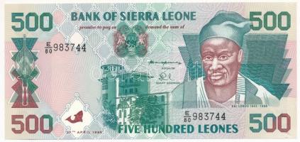 Sierra Leone 1995. 500L T:I Sierra Leone 1995. 500 Leones C:UNC Krause 23.