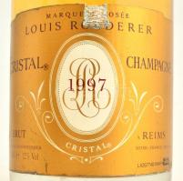 1997 Louis Roederer Crystal exkluzív pezsgő bontatlan palack. 0,75l