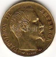 Franciaország 1857  20fr arany 6,451gr T:4