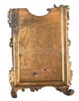 Régi réz képkeret, kinyithatós, kétrészes,14,5x20 cm 7,5x11,5 cm (egy rész)