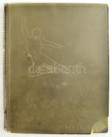 cca 1940 Leichtner Erzsébet (1915-2007) vintage fotóművészeti alkotásai, "Táncfotó Leichtner Er...