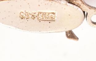 Ezüst(Ag) medál, fém sodronyon, jelzett, bruttó: 5,4 g