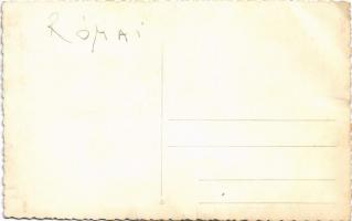 Budapest III. Rómaifürdő, Római fürdő; Duna terasz csónakház, étterem, Sphinx és Mobiloil benzin. ph...