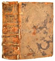 Breviarium Romanum...Pars Verna. Venetiis, 1783. Balleoniana. Korabeli, megviselt egészbőr kötésben,...