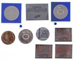 1964-1985. 10db-os vegyes emlékérem tétel bélyeggyűjtés témában, közte Iván István (1905-1968) 1964....