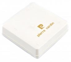 Pierre Cardin öngyújtó, eredeti dobozában, 4×4 cm