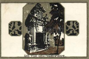 Német Birodalom/Weimari Köztársaság/ Delitzsch 1921. 50Pf(6x) 6klf db, teljes sor T:I