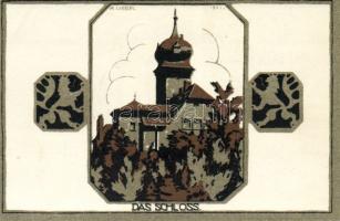 Német Birodalom/Weimari Köztársaság/ Delitzsch 1921. 50Pf(6x) 6klf db, teljes sor T:I