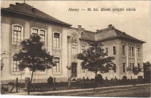 Abony, M. kir. állami polgári iskola