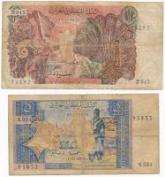 Algéria 1970. 5D + 10D T:III- ly.
Algeria 1970. 5 Dinars + 10 Dinars C:VG hole