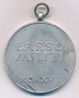 1918. "Sebesültek Érme" Al kitüntetés mellszalag nélkül. Szign.: R. Placht (38mm) T:2 Hungary 1918. "Wound Medal - Laeso Militi" Al decoration without ribbon. Sign.: R. Placht (38mm) C:XF NMK 328.