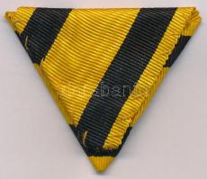 ~1890. "Katonai Legénységi Szolgálati Jel" eredeti mellszalagja jó állapotban Hungary 
~1...