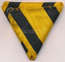 ~1890. "Katonai Legénységi Szolgálati Jel" eredeti mellszalagja jó állapotban Hungary 
~1...