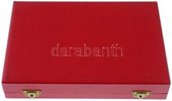 ~1980. "MG Kombinát Mezőfalva" Br plakett eredeti tokban (66x131mm) T:1