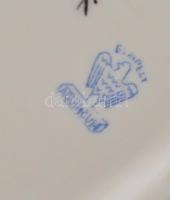 Aquincum retro gitáros lány, Káldor Aurél (1924-) terve, kézzel festett, jelzett, hibátlan, m:25 cm