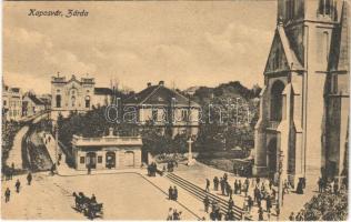Kaposvár, zárda. Vasúti levelezőlapárusítás 37. 1918.