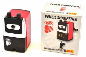 ICO Pencil Sharpener Maxi ceruzahegyező, eredeti dobozában. 11,5x7,5x6 cm