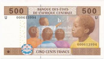 Közép-Afrikai Államok / Kamerun 2002. 500Fr T:I Central African States / Cameroun 2002. 500 Francs C:UNC