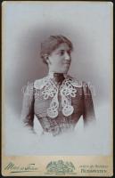 cca 1900 Mai Manó kabinetfotó 11x17 cm