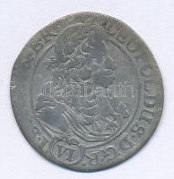 Német Államok / Szilézia / Boroszló 1687SHS 6kr Ag I. Lipót (2,30g) T:2-,3 German States / Silesia / Breslau 1687SHS 6 Kreuzer Ag Leopold I (2,30g) C:VF,F Krause KM#507