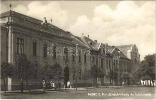 1934 Monor, Kir., Járásbíróság és adóhivatal