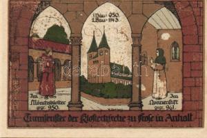 Német Birodalom/Weimari Köztársaság/ Frose 1921. 25Pf + 50Pf(4x) 5klf db, teljes sor T:I