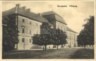 1929 Sárospatak, főiskola + SÁTORALJAÚJHELY-BUDAPEST 33 mozgóposta