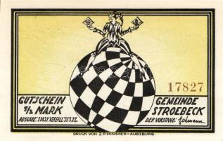 Német Birodalom/Weimari Köztársaság/ Stroebeck 1921. 1/2M(6x) 6klf db, teljes sor T:I