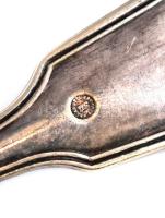 2 db fém kanál, WMF és Berndorf jelzéssel, h: 25,5 cm,