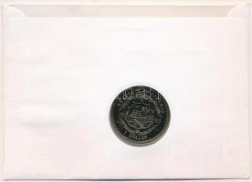 Libéria 1993. 1$ Cu-Ni "Willy Brandt" bélyeges érmés borítékon, elsőnapi bélyegzéssel T:1
