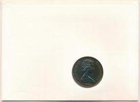 Man-sziget 1984. 1C Cu-Ni "XXIII. Olimpia Los Angeles" bélyeges borítékban, bélyeggel és b...