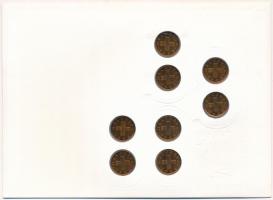 Svájc 1984. 1r Br (8x) "88.8.8. Heiligkreuz" felbélyegzett borítékon, alkalmi bélyegzővel,...